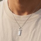 AG124485 - Ezüst golfbag medál