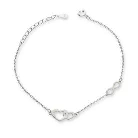 AG124947 - Ezüst női karlánc Hossza: 16 - 19 cm