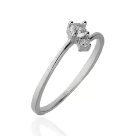 AG125049 - Ezüst női gyűrű Méret: 58