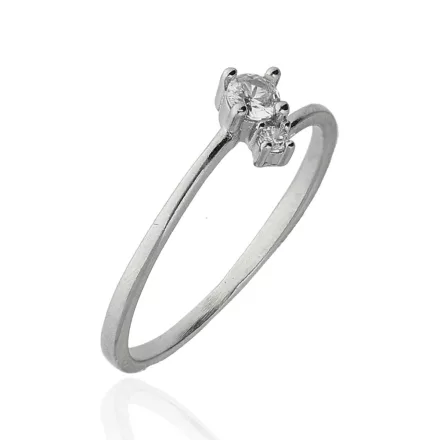AG125049 - Ezüst női gyűrű Méret: 58