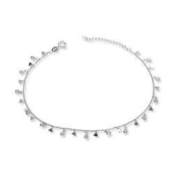 AG125247 - Ezüst bokalánc Méret: 24 - 27 cm