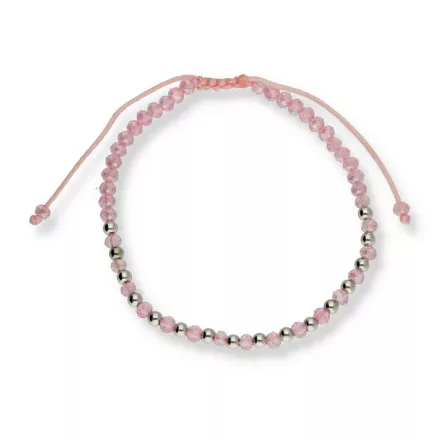 AG125390 - 925-ös Zsinóros ezüst karkötő Méret: 16 - 19 cm