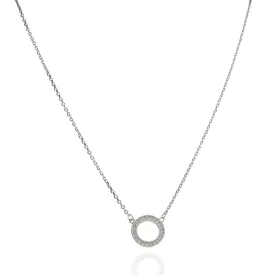   AG125450 - 925-ös ezüst nyaklánc medállal Méret: 42 - 45 cm