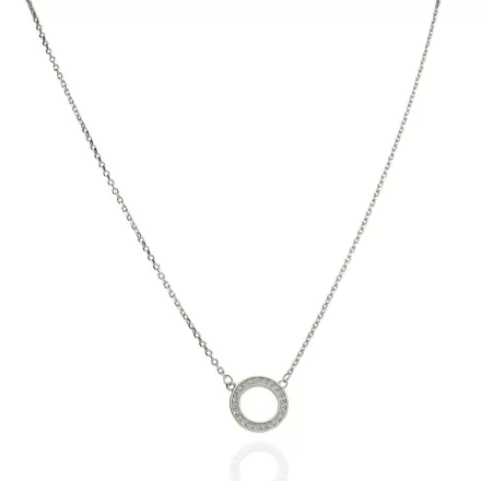 AG125450 - 925-ös ezüst nyaklánc medállal Méret: 42 - 45 cm