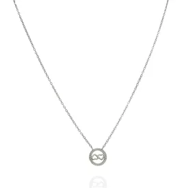   AG125452 - 925-ös ezüst nyaklánc medállal Méret: 42 - 45 cm