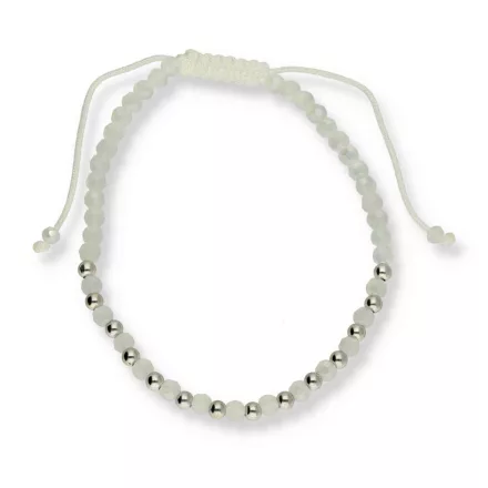 AG125487 - 925-ös Zsinóros ezüst karkötő Méret: 16 - 19 cm