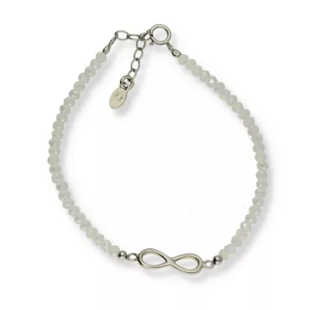 AG125490 - 925-ös Zsinóros ezüst karkötő Méret: 16 - 19 cm