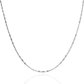   AG125628 - 925-ös Pálcás anker ezüst nyaklánc Méret: 45 cm