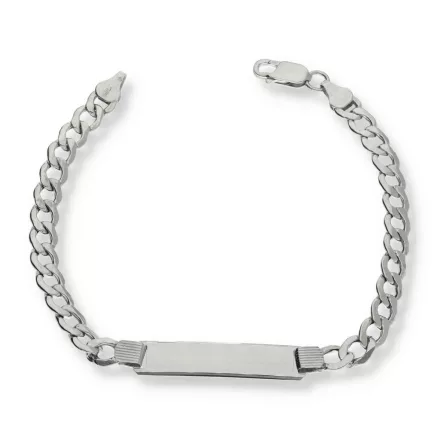 AG125679 - 925-ös Pálcás lap ezüst karlánc Méret: 22,5 cm
