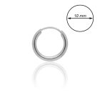 AU-FU-F-12-20 - 14 karátos arany unisex fülbevaló 1 db - Ø12,00 mm