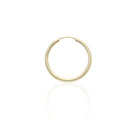   AU-FU-S-22-30 - 14 karátos arany unisex fülbevaló 1 db - Ø22,00 mm