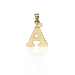 14 K arany Á Betű medál - AU-XS2-AA-70