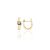 AU55561 - 14 karátos arany női fülbevaló Francia patentzárral
