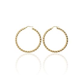 AU55989 - 14 karátos arany női karika fülbevaló