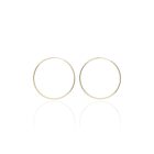 AU58006 - 14 karátos arany női karika fülbevaló