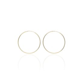 AU58006 - 14 karátos arany női karika fülbevaló