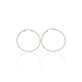 AU64564 - 14 karátos arany női karika fülbevaló