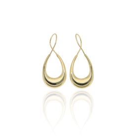 AU65447 - 14 karátos arany női karika fülbevaló