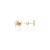 AU67650 - 14 karátos arany beszúrós fülbevaló