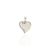 AU67935 - 14 karátos arany szív medál