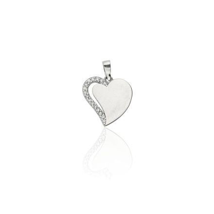 AU68000 - 14 karátos arany szív medál