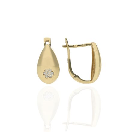 AU68690 - 14 karátos arany női fülbevaló Francia patentzárral