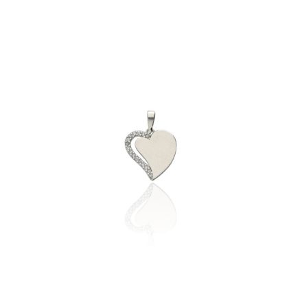 AU70063 - 14 karátos arany szív medál