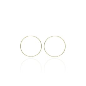 AU70747 - 14 karátos arany női karika fülbevaló