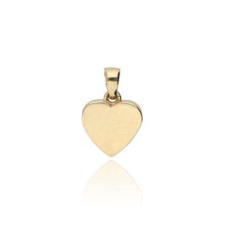 AU71778 - 14 karátos arany szív medál