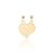 AU72162 - 14 karátos arany szív medál