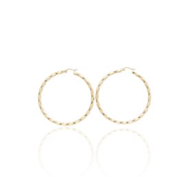 AU73942 - 14 karátos arany női karika fülbevaló