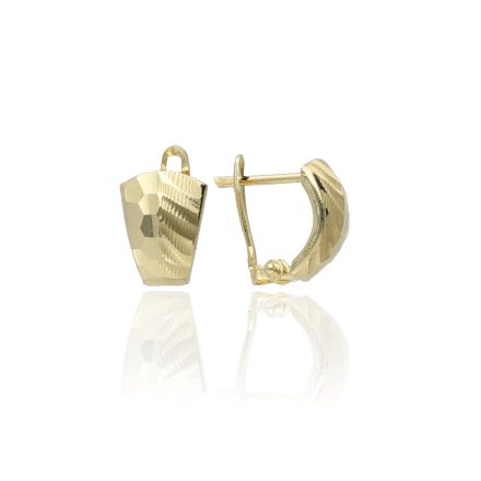 AU77300 - 14 karátos arany női fülbevaló Francia patentzárral