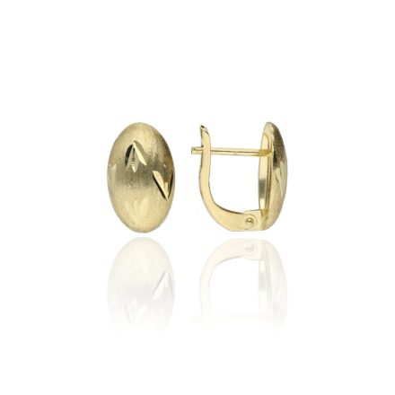 AU77307 - 14 karátos arany női fülbevaló Francia patentzárral