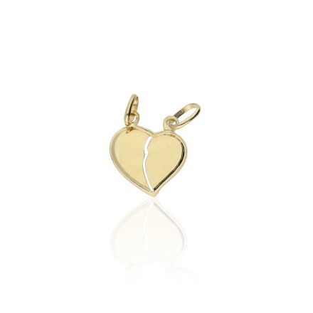 AU77819 - 14 karátos arany szív medál