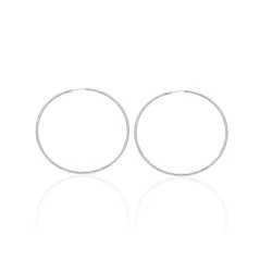 AU78192 - 14 karátos arany női karika fülbevaló Ø 60 MM