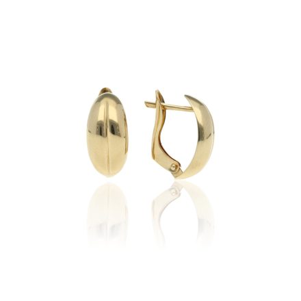 AU78424 - 14 karátos arany női fülbevaló Francia patentzárral