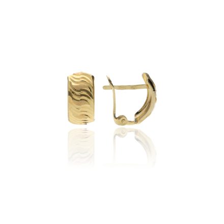 AU78425 - 14 karátos arany női fülbevaló Francia patentzárral