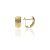 AU78425 - 14 karátos arany női fülbevaló Francia patentzárral
