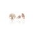 AU79417 - 14 karátos arany női beszúrós fülbevaló