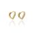 AU79481 - 14 karátos arany női fülbevaló bepattintós zárral