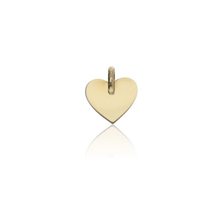 AU79520 - 14 karátos arany szív medál