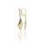 AU79906 - 14 karátos női arany fülbevaló