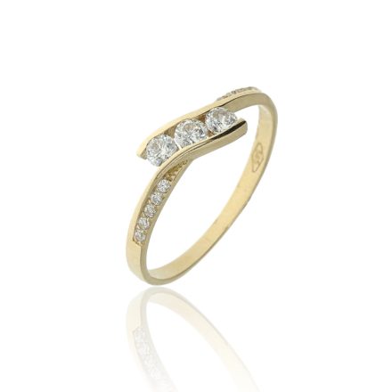 AU79950 - 14 karátos női arany gyűrű