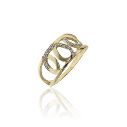 AU79959 - 14 karátos női arany gyűrű