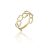 AU80549 - 14 karátos arany gyűrű Méret: 55