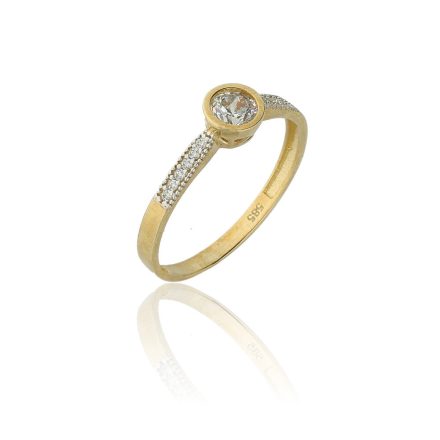 AU80578 - 14 karátos arany gyűrű Méret: 59