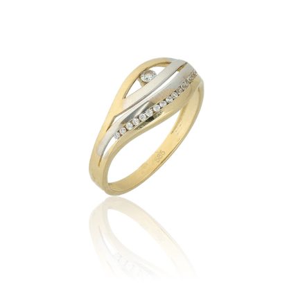 AU80583 - 14 karátos arany gyűrű Méret: 65