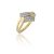 AU80780 - 14 karátos arany gyűrű Méret: 54
