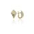 AU81540 - 14 karátos arany női fülbevaló Francia patentzárral