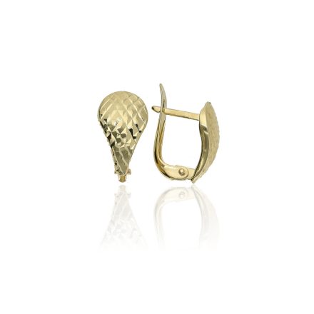 AU81541 - 14 karátos arany női fülbevaló Francia patentzárral